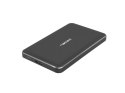 NATEC Kieszeń zewnętrzna HDD/SSD Sata Oyster Pro 2,5cala USB 3.0 czarna aluminium slim