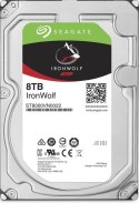 Seagate Dysk IronWolf 8TB 3,5 256MB ST8000VN004