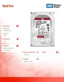 Western Digital HDD Red Pro 4TB 3,5'' 256MB SATAIII/7200rpm