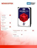 Western Digital HDD Red Pro 8TB 3,5'' 256MB SATAIII/7200rpm