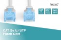 Digitus Patch cord U/UTP kat.5ePVC 1,0m szary