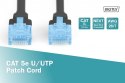 Digitus Patch cord RJ45/RJ45 U/UTP kat. 5e 5,0m AWG 26/7 PVC Czarny