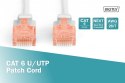 Digitus Patch cord U/UTP kat.6 PVC 0,5m szary