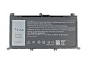 Mitsu Mitsu Bateria do Dell Inspiron 15 (7557), 15 (7559) 4400 mAh (74 Wh) 11.1 Volt