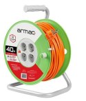 Armac Przedłużacz bębnowy 40M 4X2P+Z 16A 3680W 3x1.5MM H05VV-F