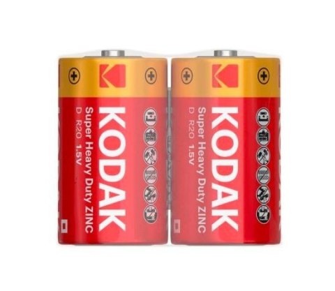 Kodak Baterie Heavy Duty D (R20) - folia 2szt