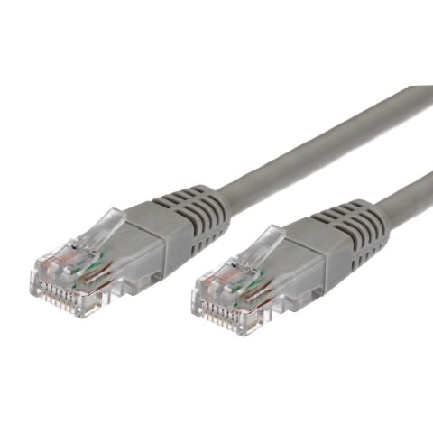 TB Kabel Patchcord kat.5e RJ45 UTP 0,5m szary