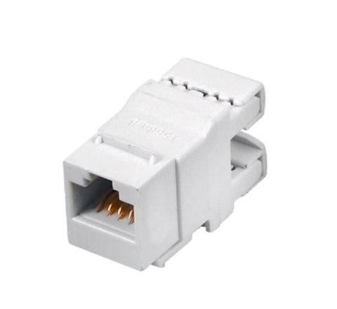 Q-LANTEC Gniazdo keystone RJ45 kat.6 UTP (op. 50 szt.)