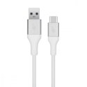 TB Kabel USB 3.0 - USB C 2m PREMIUM 3A biały TPE