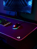 AUKEY KM-P7 RGB XXL gamingowa podkładka pod mysz i klawiaturę | 900x400x4mm | wodoodporna | gumowany spód | aplikacja G-aim Control Ce