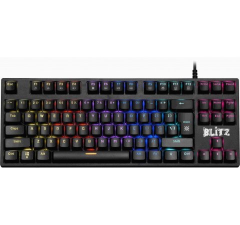 Defender Klawiatura gamingowa BLITZ GK-240L mechaniczna podświetlenie RGB