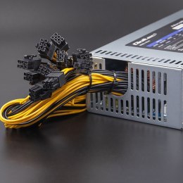 Qoltec Zasilacz PCI-E 1800W | 80 Plus Platinum | Gaming Miner