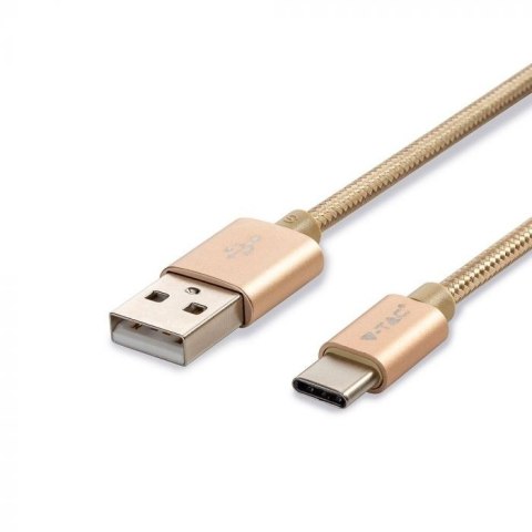 V-tac Kabel USB M - USB Typ-C M 1M 2.4A