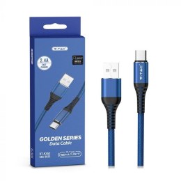 V-tac Kabel USB M - USB Typ-C M 1M 2.4A