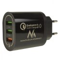 Maclean Ładowarka sieciowa QC 3xUSB MCE479B