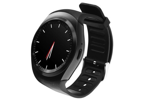 MEDIA-TECH Zegarek typu smartwatch Media-Tech ROUND WATCH GSM MT855 slot microSIM