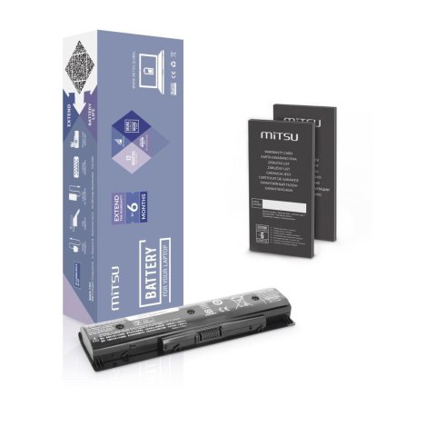 Mitsu Bateria Mitsu do notebooka HP Pavilion 14, 15, 17 (10.8V-11.1V) (4400 mAh)