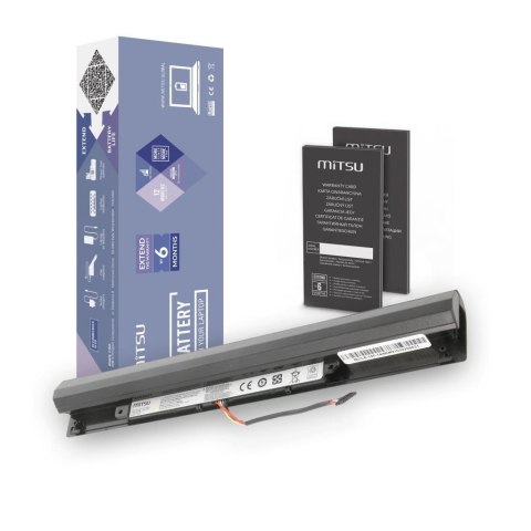 Mitsu Bateria Mitsu do notebooka Lenovo IdeaPad 100-14IBD (14.4V-14.8V) (2200 mAh)