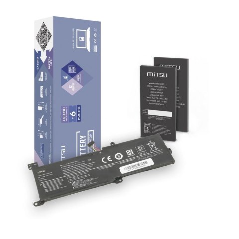 Mitsu Bateria Mitsu do notebooka Lenovo IdeaPad 320 (7.4V-7.6V) (4050 mAh)