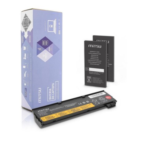 Mitsu Bateria Mitsu do notebooka Lenovo T440, X240 (10.8V-11.1V) (4400 mAh)