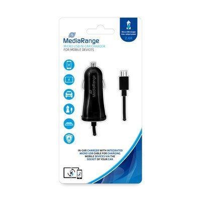 MediaRange Ładowarka sieciowa MediaRange MRMA101-02 MicroUSB biała