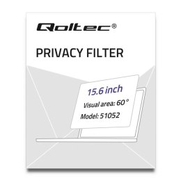 Qoltec Filtr prywatyzujący RODO Qoltec 15.6