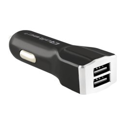 Qoltec Ładowarka samochodowa Qoltec 12-24V 5V 3,4A 2xUSB