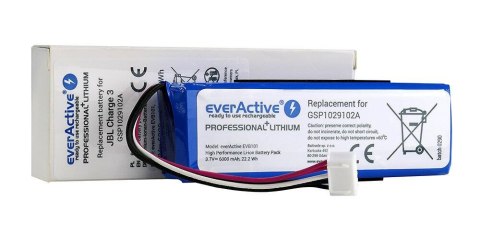 Everactive Akumulator EVB101 everActive do głośnika Bluetooth JBL Charge 3