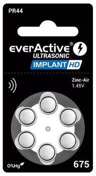 Everactive Baterie do aparatów słuchowych 675 / PR44 everActive IMPLANT_HD_675- 6 sztuk