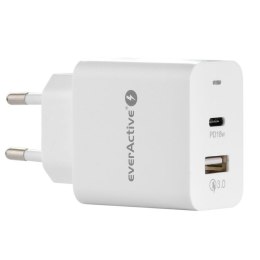 Everactive Ładowarka sieciowa everActive SC-350Q USB/USB-C PD 18W