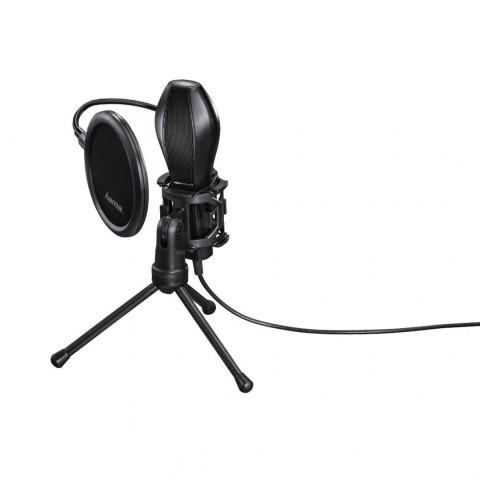 HAMA POLSKA Mikrofon Hama MIC-USB Stream, czarny