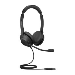 JABRA Słuchawki przewodowe z mikrofonem Jabra Evolve2 30 USB-A MS Stereo Black