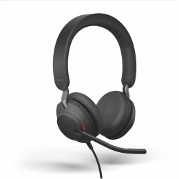 JABRA Słuchawki przewodowe z mikrofonem Jabra Evolve2 40 USB-C Stereo czarne