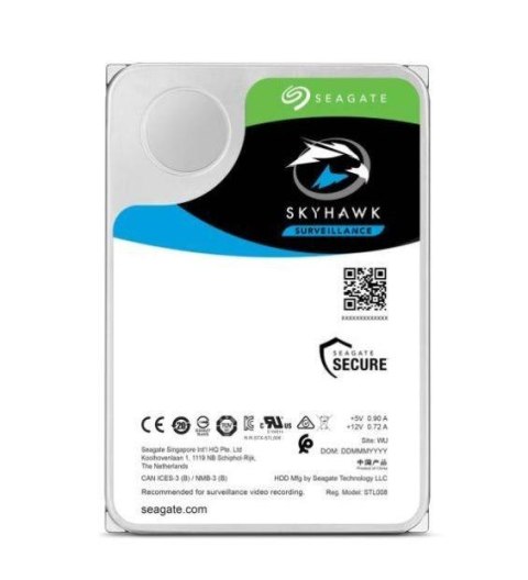 Seagate Dysk SEAGATE SkyHawk AI 8TB STST8000VE000 256MB SATA III