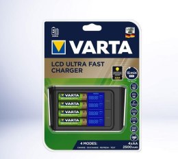 VARTA BATERIE Ładowarka akumulatorków VARTA LCD ULTRA FAST CHARGER