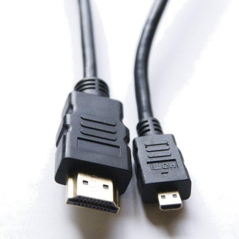 Impuls-PC Kabel Impuls-PC 5002-1A-01 HDMI micro-HDMI 1m gold/fer/blist Miedź(99,99%)