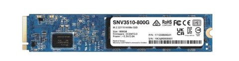 SYNOLOGY Dysk SSD M.2 NVMe do serwerów Synology SNV3510-800G