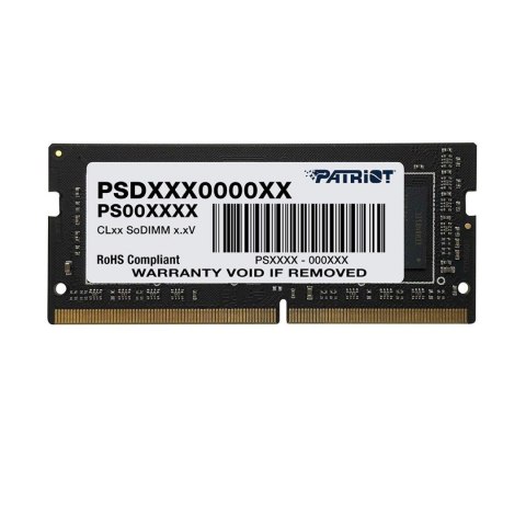 Patriot Memory Pamięć SODIMM DDR4 Patriot Signature Line 4GB 2666 MHz CL19 1,2V