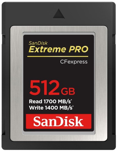 SanDisk Karta SanDisk EXTREME PRO CFexpress 512GB (1700/1400 MB/s)