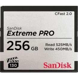 SanDisk Karta pamięci Compactflash SanDisk Extreme PRO 256GB 525/450 MB/s CFAST 2.0