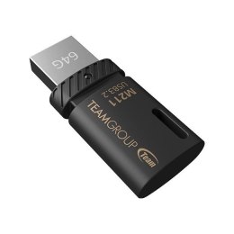 Team Group Pendrive Team Group M211 64GB USB 3.0 Black