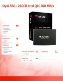 AFOX Dysk SSD - 240GB Intel QLC 560 MB/s