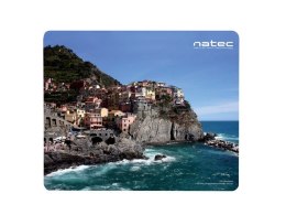 NATEC Podkładka pod mysz Foto Italian Coast 220x180mm 10-Pack