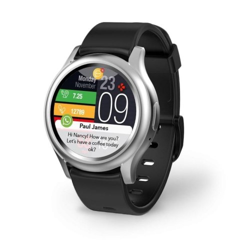 MyKronoz Smartwatch MyKronoz ZEROUND3 srebrno-czarny