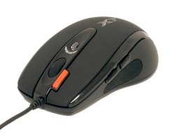 A4TECH Mysz przewodowa A4Tech EVO XGame Laser Oscar XL-750BK laserowa Gaming USB czarna