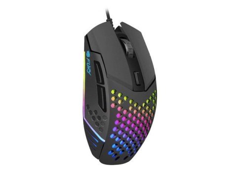 Fury Mysz przewodowa Fury Battler optyczna Gaming 6400 DPI czarna