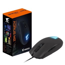 GIGABYTE Mysz przewodowa Gigabyte AORUS M2 optyczna Gaming USB czarna