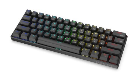 KRUX Klawiatura bezprzewodowa KRUX Neo PRO RGB Wireless Gateron Brown czarna