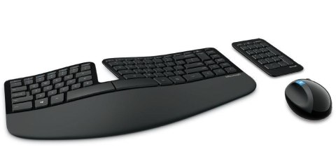 Microsoft Zestaw bezprzewodowy klawiatura + mysz Microsoft Sculpt Ergonomic Desktop czarny