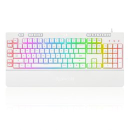 REDRAGON Klawiatura przewodowa Redragon K512W-RGB Shiva White Gaming Biała